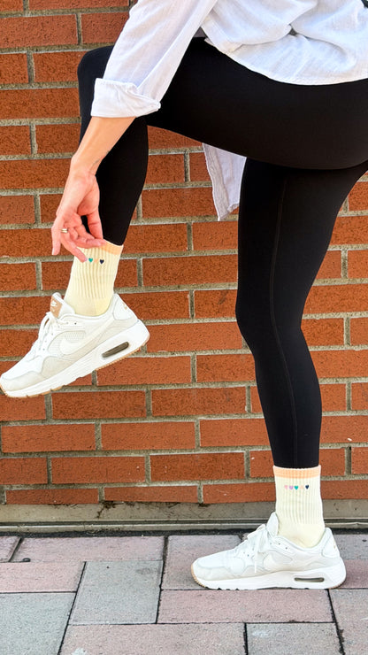 Love Notes Grip Socks 💛