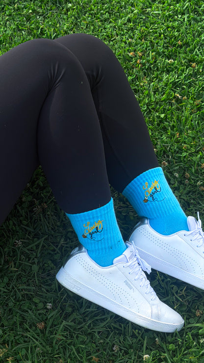 Lucky Girl Grip Sock🐝
